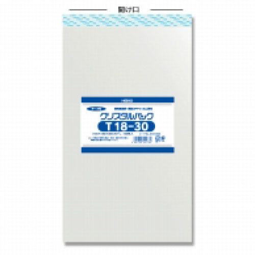 ＃006741800　クリスタルパックT(テープ付)T18-30　1000枚/ｓ