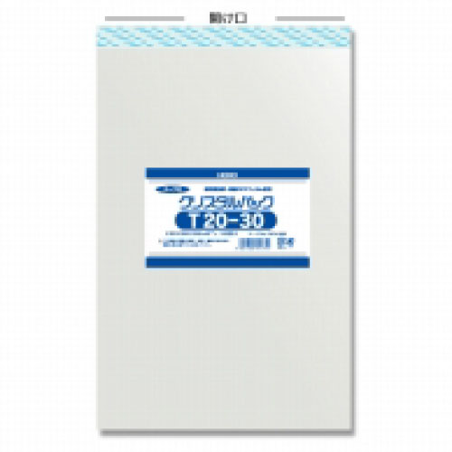 ＃006741900　クリスタルパックT(テープ付)T20-30　1000枚/ｓ