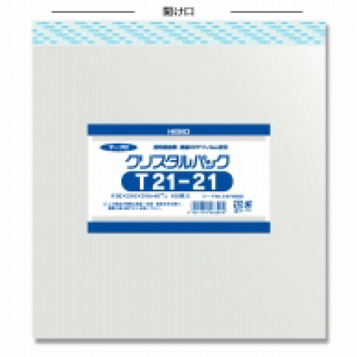 ＃006742800　クリスタルパックT(テープ付)T21-21　1000枚/ｓ