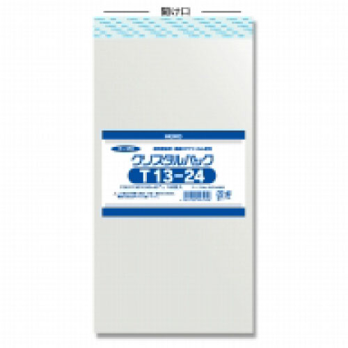＃006744300　クリスタルパックT(テープ付)T13-24　1000枚/ｓ