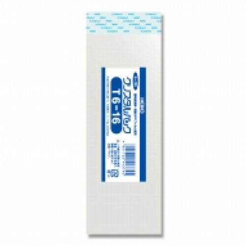 ＃006757900　クリスタルパックT(テープ付)T6-16　1000枚/ｓ