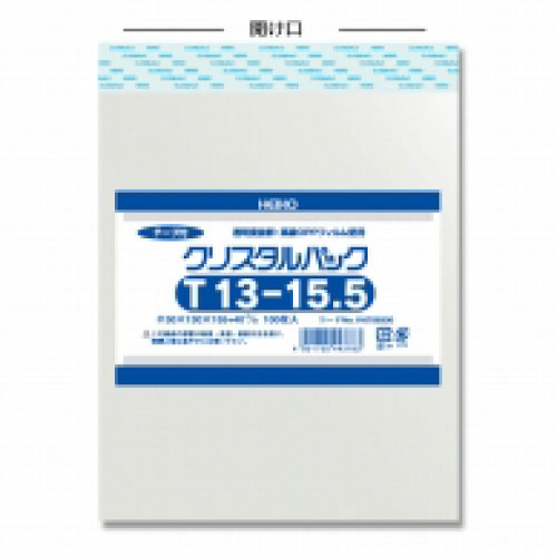 ＃006758300　クリスタルパックT(テープ付)T13-15.5　1000枚/ｓ