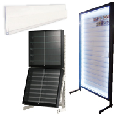 トレカ什器・レール